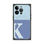 プレミアムパネル with MagSafe［ オリジナル - initial two tone - K blue ］