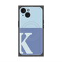 プレミアムパネル with MagSafe［ オリジナル - initial two tone - K blue ］