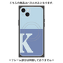 プレミアムパネル with MagSafe［ オリジナル - initial two tone - K blue ］
