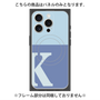 プレミアムパネル with MagSafe［ オリジナル - initial two tone - K blue ］