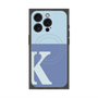 プレミアムパネル with MagSafe［ オリジナル - initial two tone - K blue ］