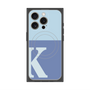 プレミアムパネル with MagSafe［ オリジナル - initial two tone - K blue ］
