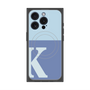 プレミアムパネル with MagSafe［ オリジナル - initial two tone - K blue ］