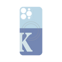 プレミアムパネル with MagSafe［ オリジナル - initial two tone - K blue ］