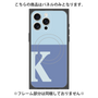 プレミアムパネル with MagSafe［ オリジナル - initial two tone - K blue ］