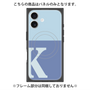 プレミアムパネル with MagSafe［ オリジナル - initial two tone - K blue ］