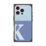 プレミアムパネル with MagSafe［ オリジナル - initial two tone - K blue ］