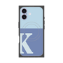プレミアムパネル with MagSafe［ オリジナル - initial two tone - K blue ］