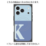 プレミアムパネル with MagSafe［ オリジナル - initial two tone - K blue ］