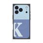 プレミアムパネル with MagSafe［ オリジナル - initial two tone - K blue ］