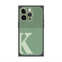 プレミアムパネル with MagSafe［ オリジナル - initial two tone - K green ］