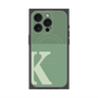 プレミアムパネル with MagSafe［ オリジナル - initial two tone - K green ］