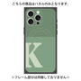プレミアムパネル with MagSafe［ オリジナル - initial two tone - K green ］
