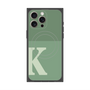 プレミアムパネル with MagSafe［ オリジナル - initial two tone - K green ］