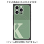 プレミアムパネル with MagSafe［ オリジナル - initial two tone - K green ］