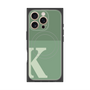 プレミアムパネル with MagSafe［ オリジナル - initial two tone - K green ］