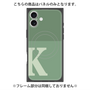 プレミアムパネル with MagSafe［ オリジナル - initial two tone - K green ］