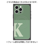 プレミアムパネル with MagSafe［ オリジナル - initial two tone - K green ］