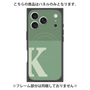 プレミアムパネル with MagSafe［ オリジナル - initial two tone - K green ］
