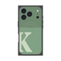 プレミアムパネル with MagSafe［ オリジナル - initial two tone - K green ］
