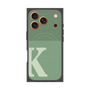プレミアムパネル with MagSafe［ オリジナル - initial two tone - K green ］