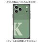 プレミアムパネル with MagSafe［ オリジナル - initial two tone - K green ］