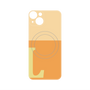 プレミアムパネル with MagSafe［ オリジナル - initial two tone - L orange ］