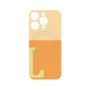 プレミアムパネル with MagSafe［ オリジナル - initial two tone - L orange ］
