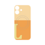プレミアムパネル with MagSafe［ オリジナル - initial two tone - L orange ］