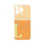 プレミアムパネル with MagSafe［ オリジナル - initial two tone - L orange ］