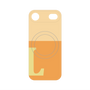 プレミアムパネル with MagSafe［ オリジナル - initial two tone - L orange ］