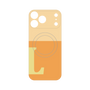 プレミアムパネル with MagSafe［ オリジナル - initial two tone - L orange ］