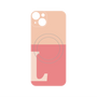プレミアムパネル with MagSafe［ オリジナル - initial two tone - L pink ］