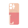 プレミアムパネル with MagSafe［ オリジナル - initial two tone - L pink ］