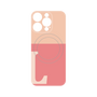 プレミアムパネル with MagSafe［ オリジナル - initial two tone - L pink ］