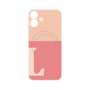プレミアムパネル with MagSafe［ オリジナル - initial two tone - L pink ］