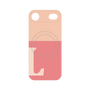 プレミアムパネル with MagSafe［ オリジナル - initial two tone - L pink ］