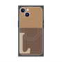 プレミアムパネル with MagSafe［ オリジナル - initial two tone - L brown ］