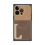 プレミアムパネル with MagSafe［ オリジナル - initial two tone - L brown ］