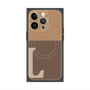 プレミアムパネル with MagSafe［ オリジナル - initial two tone - L brown ］