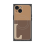 プレミアムパネル with MagSafe［ オリジナル - initial two tone - L brown ］
