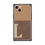 プレミアムパネル with MagSafe［ オリジナル - initial two tone - L brown ］