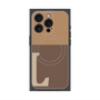 プレミアムパネル with MagSafe［ オリジナル - initial two tone - L brown ］
