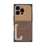 プレミアムパネル with MagSafe［ オリジナル - initial two tone - L brown ］