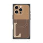プレミアムパネル with MagSafe［ オリジナル - initial two tone - L brown ］
