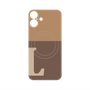 プレミアムパネル with MagSafe［ オリジナル - initial two tone - L brown ］