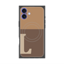 プレミアムパネル with MagSafe［ オリジナル - initial two tone - L brown ］