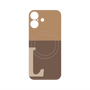 プレミアムパネル with MagSafe［ オリジナル - initial two tone - L brown ］