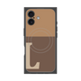 プレミアムパネル with MagSafe［ オリジナル - initial two tone - L brown ］