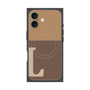 プレミアムパネル with MagSafe［ オリジナル - initial two tone - L brown ］